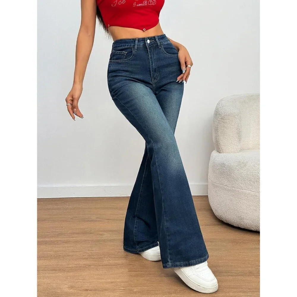 N/A color flare boots
